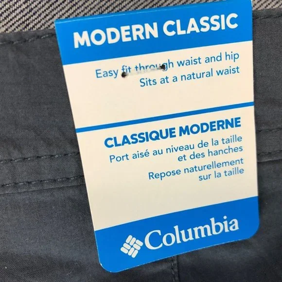 Columbia Shorts 30 Modern Classic Chino Lightweight Outdoor Gray Men's - Picture 4 of 11